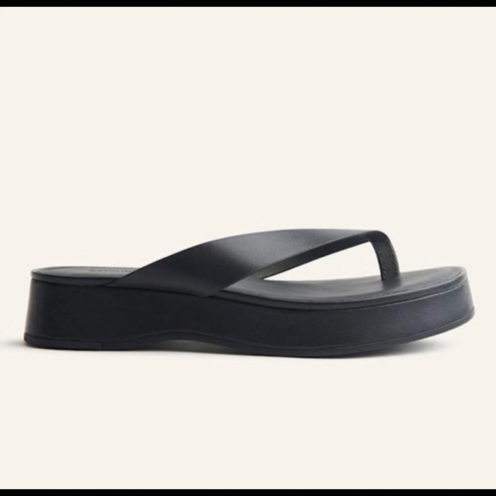 Reformation Zayne platform thongs